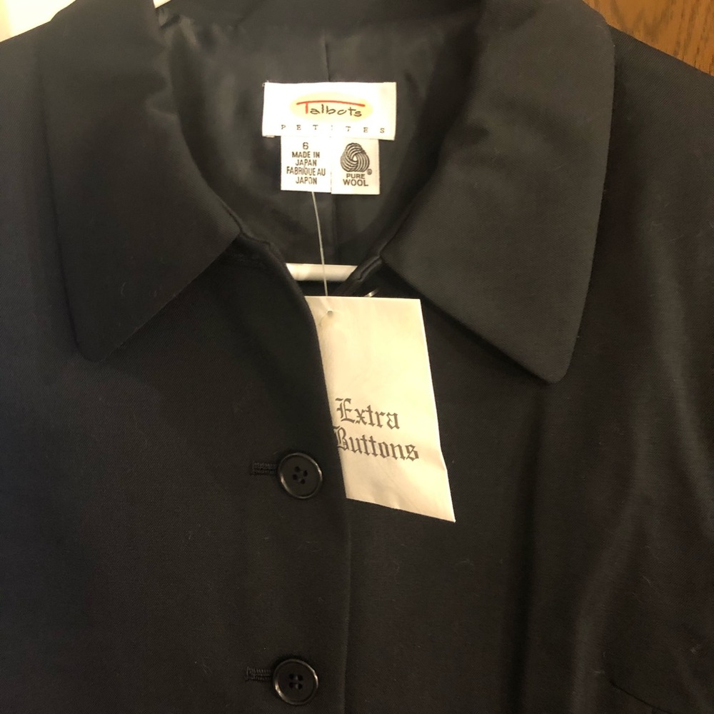 Talbots black jacket - Picture 2 of 3